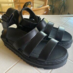 Doc Marten Blair Women's Brando Leather Strap Sandals SZ 9 US--SZ 41 EU